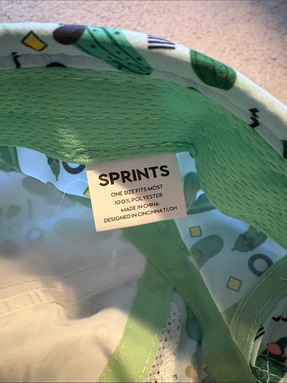 Sprints Pickle Sunglasses Green OG Running Hat - Picture 4 of 4